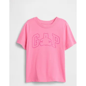 Dívčí tričko GAP Dívčí Baby tričko s logem Gap Růžová 4 roky (2950233)