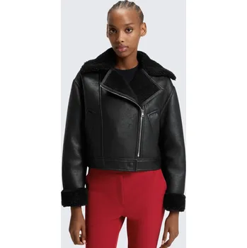 Dámský kabát Dámská bunda HUGO Anisse-1 50546751 černá Velikost: 42