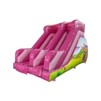 Skákací hrad Nafukovací skluzavka Kompakt+ Princezna | Certifikováno | Profi provedení | Různé motivy