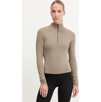 Pánské tričko Tričko s dlouhým rukávem P.E Nation Routine 251L160 béžová 80X, vel. L