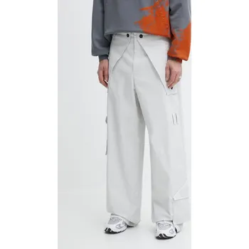 Pánské kalhoty Kalhoty A-COLD-WALL* Overlay Cargo Pant ACWMB276 šedá 09X, vel. 50