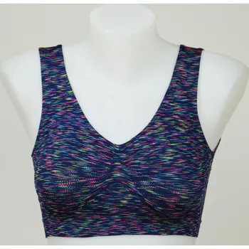 Podprsenka Greenice Sportovní podprsenka melír Velikost: M - L, Barva: tmavě modrá