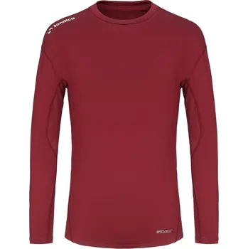 Sondico Core Base Long Sleeve Mens Burgundy S