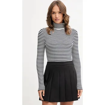 Pánské tričko Tričko s dlouhým rukávem Tommy Hilfiger WW0WW39826 námořnická modř 59B, vel. S