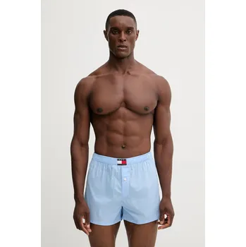 Boxerky Bavlněné boxerky Tommy Hilfiger 3-pack UM0UM03613 modrá 55C, vel. S