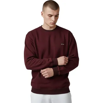 Pánská mikina SML Pánská červená nadměrná mikina Barva: Červená, Velikost: 4XL