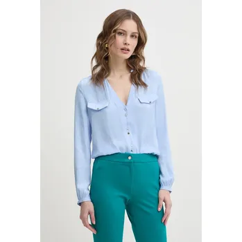 Pánská košile Košile Morgan CIBILE modrá 05X, vel. 36