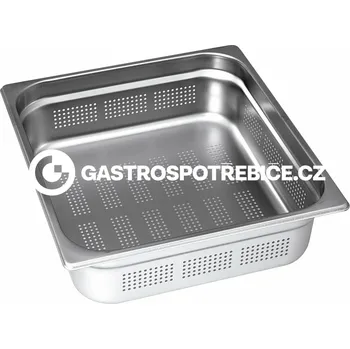 Gastronorm GN 2/3 (h=40 mm) nerezová děrovaná