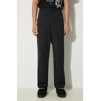 Pánské kalhoty Kalhoty Carhartt WIP Craft Pant pánské, tmavomodrá barva, jednoduché, I027965.8902, 31, 59X