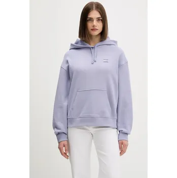 Dámská mikina Bavlněná mikina Tommy Jeans DW0DW19414 fialová 04X, vel. L