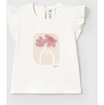 Dětská móda Dětské tričko Mayoral 1042.4C.Baby.PPYA růžová 30X, vel. 68