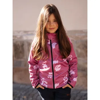 Chlapecká mikina Dětská funkční mikina malinová oblaka Velikost: 86/92