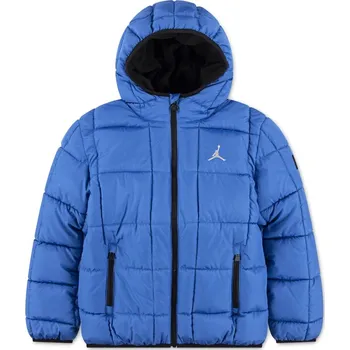 Chlapecká bunda Air Jordan Kids' Heavyweight Puffer Jacket Blue 9-10 let
