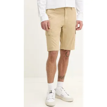 Pánské kraťasy Kraťasy Tommy Jeans DM0DM21949 béžová 01A, vel. 30
