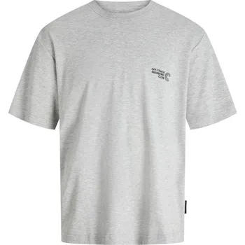 Pánské tričko Jack and Jones Regular Fit Crew Neck T-Shirt Lg Gr Mel L