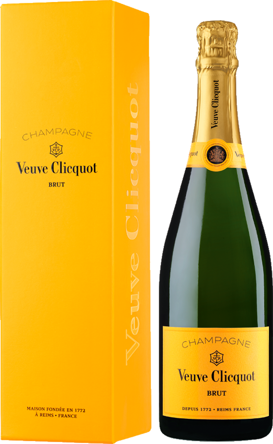 Champagne Veuve Clicquot Brut Yellow Label 12% 0,75 l (karton)