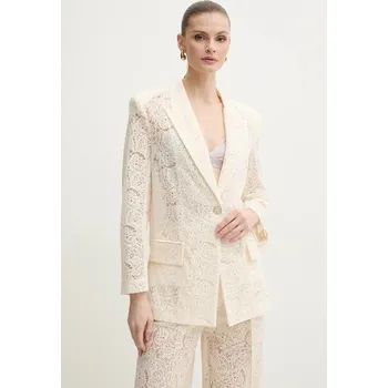 Dámské sako Sako Simona Corsellini P25CPGI009 béžová 01X, vel. 38