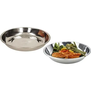 Talíř Nerezový talíř hluboký 22 cm