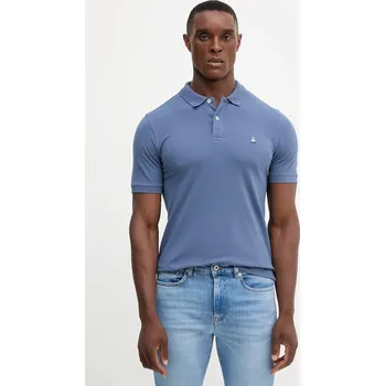 Oblečení a móda Polo tričko United Colors of Benetton 3WG9U301Z modrá 95X, vel. M