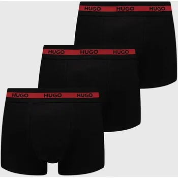 Boxerky Boxerky HUGO TRIPLET PLANET 3-pack 50492375 černá 99X, vel. XL