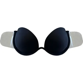 Kalhotky Miso Stick-On Backless Bra Black A