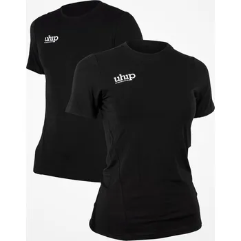 UHIP Triko bambusové UHIP, s krátkým rukávem, unisex, černé 44