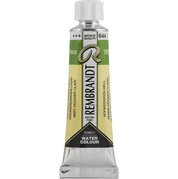Vodová barva Akvarelová barva v tubě Rembrandt 10 ml – 644 Hooker Green Light