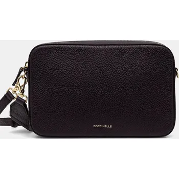 Kabelka Kožená kabelka Coccinelle TEBE E5.MN5.52.01.01 fialová 49X, vel. ONE SIZE