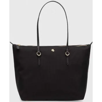 Kabelka Kabelka Lauren Ralph Lauren černá barva, 431916737 99X, vel. ONE SIZE