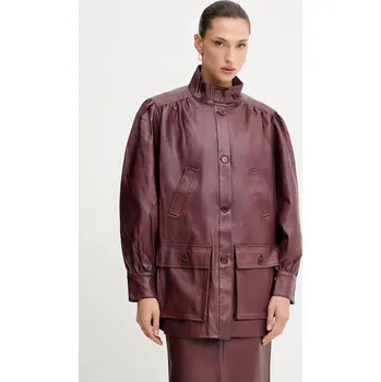 Pánská větrovka Bunda Bardot 60034JB burgundské 93X, vel. S