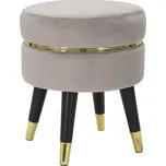 Taburet PARIS 35 cm šedý