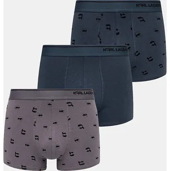 Boxerky Boxerky Karl Lagerfeld 3-pack A3M47008 tyrkysová 69X, vel. XL