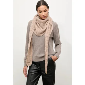 Šála Vlněná šála Answear.LAB 2506042-026 béžová 80X, vel. ONE SIZE