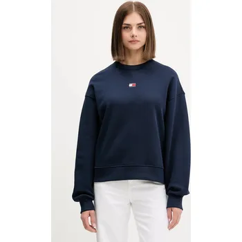 Pánské oblečení Bavlněná mikina Tommy Jeans DW0DW17325 námořnická modř 59X, vel. M