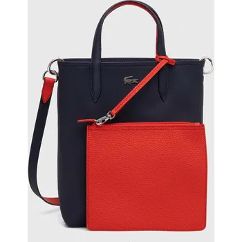 Oboustranná kabelka Lacoste béžová barva, ONE SIZE, 59X