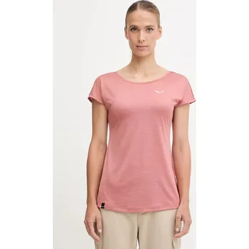 Sportovní triko Salewa Puez Melange šedá barva, 00.0000026538 32D, vel. XS