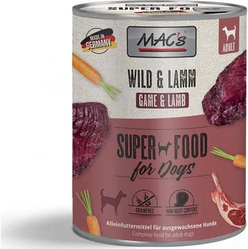 MAC's Dog zvěřina a jehněčí 24 × 800 g
