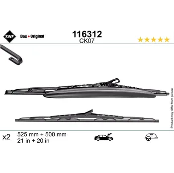 Stěrač SWF Stěrač DAS ORIGINAL SET SWF 116312