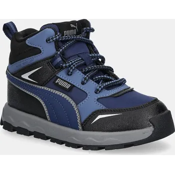 Dívčí tenisky Sneakersy Puma Evolve Trail Ps 397645 08 Tmavomodrá 32