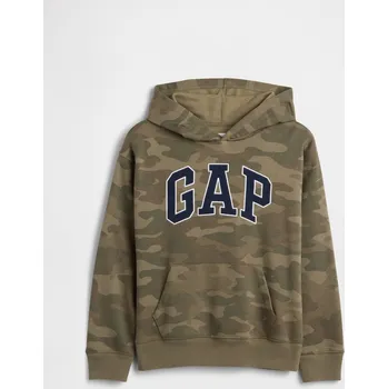 Chlapecká mikina GAP Chlapecké Dětská mikina s logem Gap Zelená S (2948958)