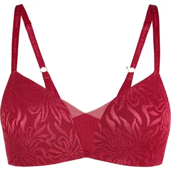 Podprsenka Podprsenka Crystalline Marc&André bez kostic W25-0859 cherry velikost 75C