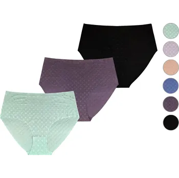 Kalhotky FANNIFEN Dámské neviditelné kalhotky s krajkou OY3007 - 3ks v balení Velikost: XL