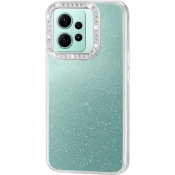 Pouzdro na mobilní telefon Crystal Diamond 2mm pouzdro pro Xiaomi Redmi Note 12 4G Transparent
