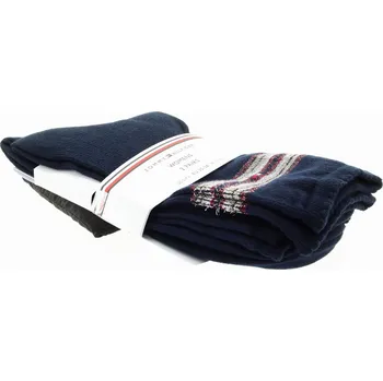 Dámské ponožky TOMMY HILFIGER Dámské modré ponožky 2 páry 701236458-001-2P-733 Velikost 39/42