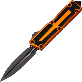 kapesní nůž Microtech SCARAB II GEN III D/E BLACK STANDARD OR 1280-1OR