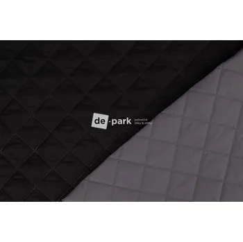 Oboustranný prošev - černá - světle šedá