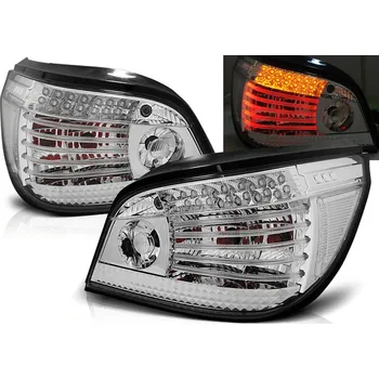 Zadní světlomet LED ZADNÍ SVĚTLA CHROM pro BMW E60 07.03-07