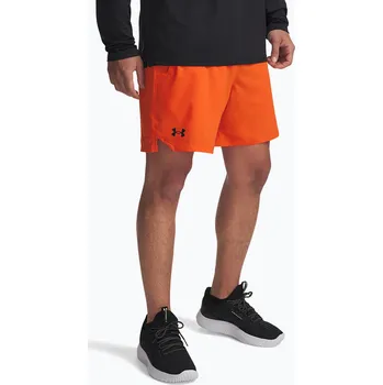 Pánská móda Pánské tréninkové šortky Under Armour UA Vanish Woven 6in orange base/black