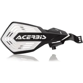 Chránič ruky pro motocykl Acerbis chrániče páček K-FUTURE pasuje na GAS EC/F 21-,HQ TE/FE 22- černá/bílá