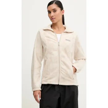 Pánské oblečení Sportovní mikina Columbia Benton Springs, S, béžová, 80X